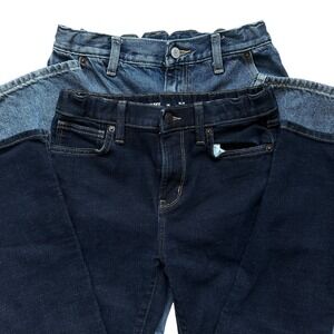 Lot of 2 Old Navy Jeans Boys 14 Carpenter and 360‎ Stretch Slim adjustable waist